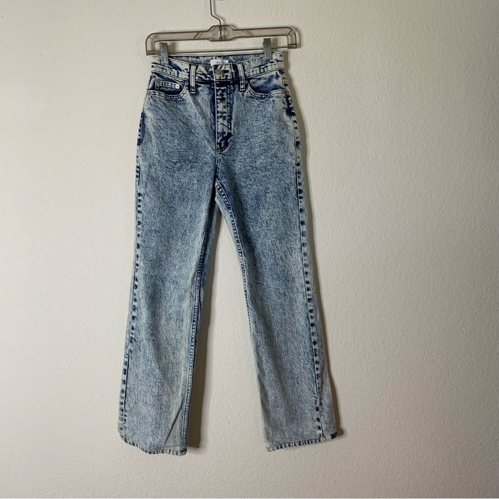A.L.C Womens Charlie Jeans in acid wash 24